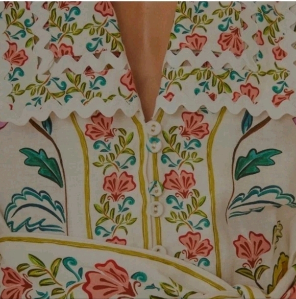 Farm Rio Insects Floral Romper - Picture 4 of 5